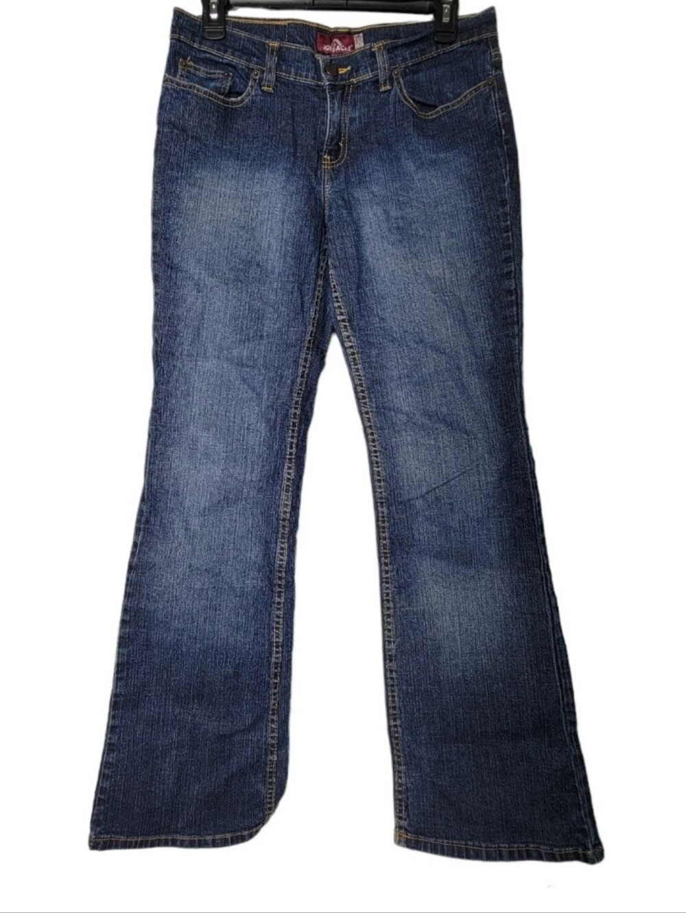 Jordache Womens Size 9/10 Regular Lo-Rise Stretch Blue Denim Jeans